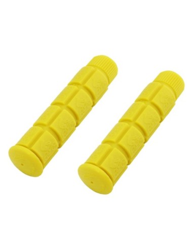 BLock Grips 7/8 long 120mm Yellow.